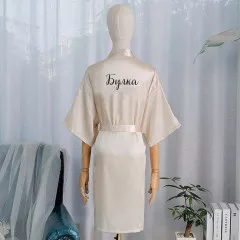 Сатенен халат "Лукс"