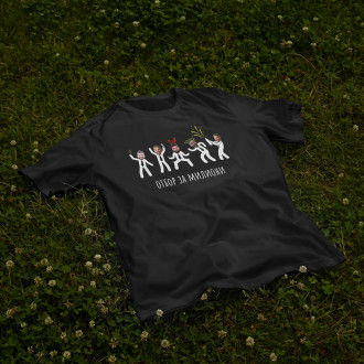 Черна тениска за Ергенско парти – Отбор от петима