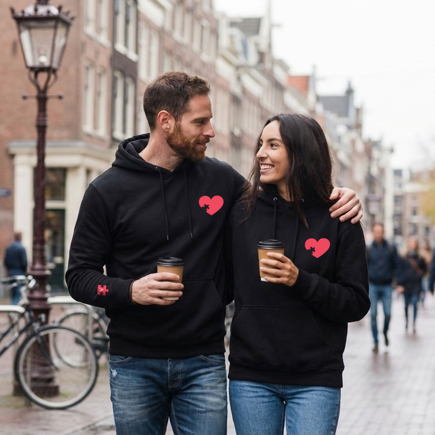 Персонализирани худита за двойки Частица от мен