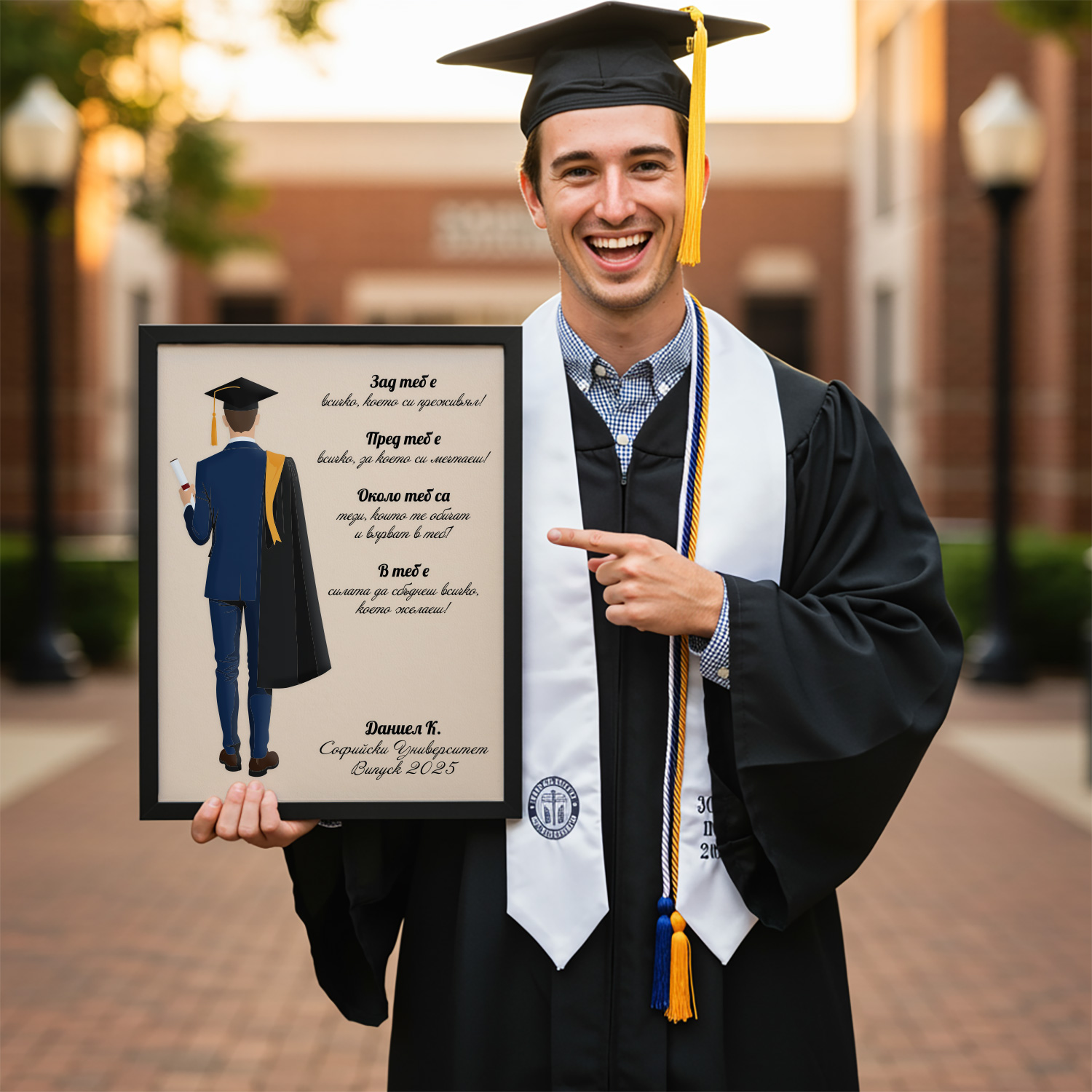 Персонализирана картина - Абитуриенти и Абсолвенти