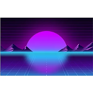 Подложка за мишка Retro colours 50 x 30 см — изглед 4