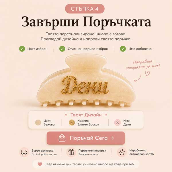 Завърши поръчката
